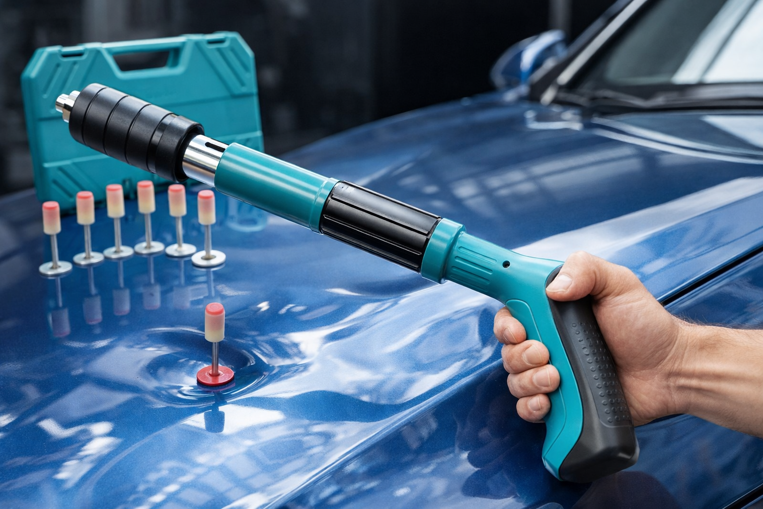 Pistola remachadora Fijacion TiroATiro